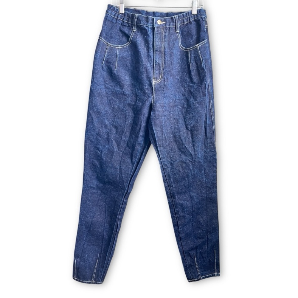 VTG 90’s P.S. Gitano Dark Indigo Wash High Rise Straight Leg Jeans Sz 16 Tall